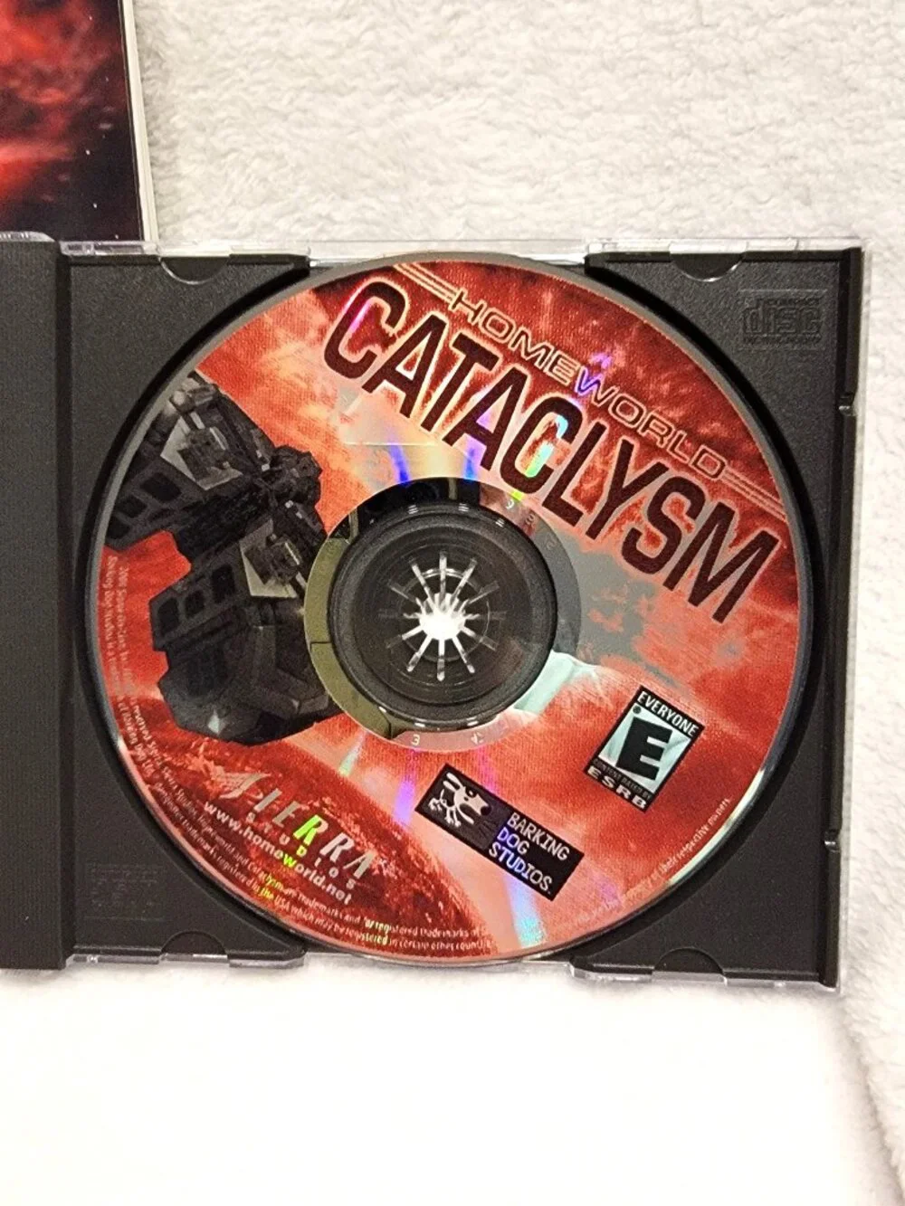 Vintage Homeworld Cataclysm Big Box Game and User Manual